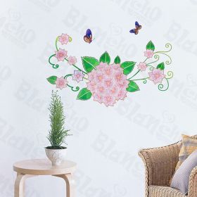 Pink Petals - Wall Stickers Home Decor