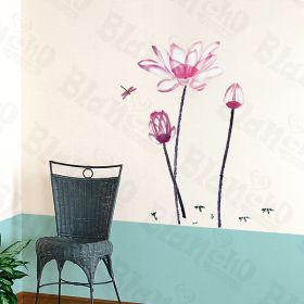 Pink Lily - X-Large Wall Decal Stickers