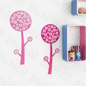 Pink Trees - Wall Stickers Home Decor