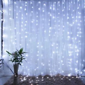 Christmas Lights Curtain Garland Christmas Decorations (size: 1Mx3M 100LED)